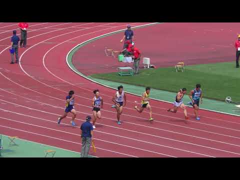 2018 東北陸上競技選手権 男子 100m 予選2組