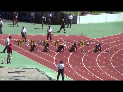 2015 関東選手権陸上 男子100m 予選2組