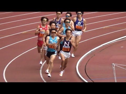 決勝 3部2部1部 男子800m 関東インカレ陸上2024