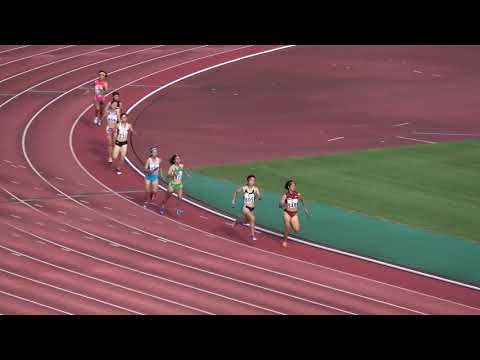 高女4x400mR 決勝　2017高校新人中部ブロック予選