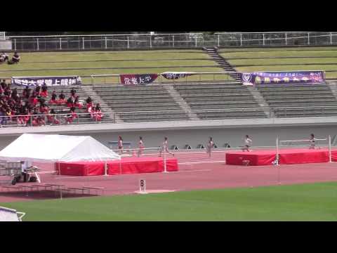 2015 西日本インカレ陸上 女子200m 準決勝2