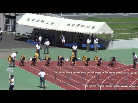 2015 関東選手権陸上 男子110mH 準決勝1組