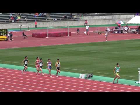2017 東北高校陸上 男子 800m 予選4組