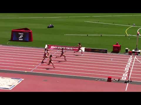 東京2020テストイベント女子100m予選
