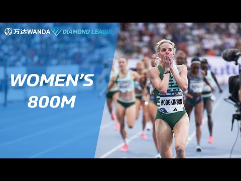 Keely Hodgkinson breaks the 800m British record in Paris - Wanda Diamond League 2023