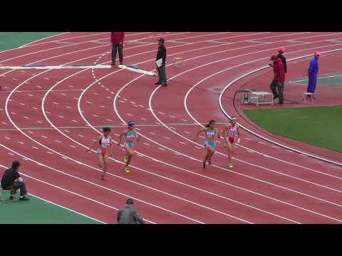 H30　南関東　女子100m　予選4組