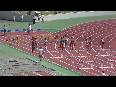 H30　関東選手権　女子100mH　予選1組
