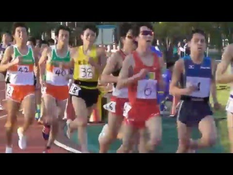 【頑張れ中大】平国大記録会 5000ｍ9組　江連・鈴木康太　2016.4.29