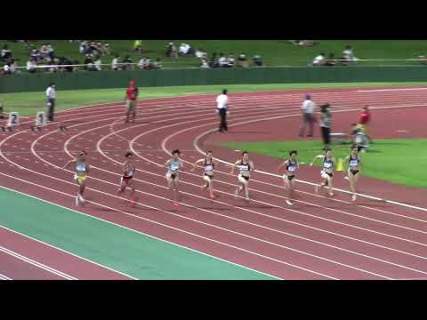 2020 9.98CUP女子100m決勝