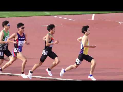[4k]男子5000m　タイム決勝　3組　東日本実業団陸上　2022年5月15日(日)
