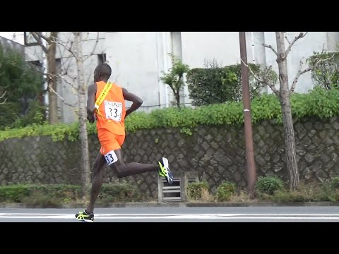 2018.12.23 全国高校駅伝 男子3区 【キプラガット（倉敷高校） 驚異的な走りを披露】