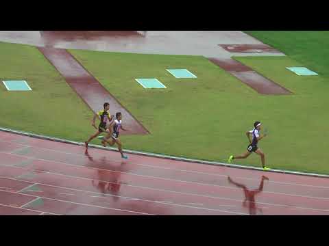 青森県秋季陸上競技選手権大会2017.9.23男子4×400ｍR予選3組（予選1.3のみ）