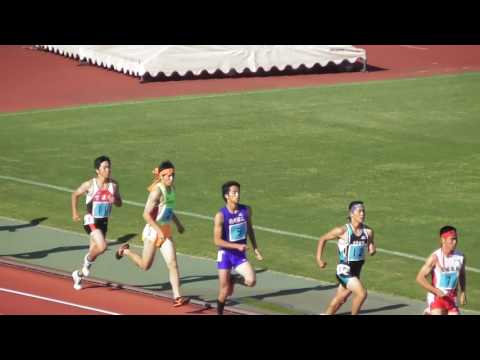 2017近畿IH陸上　男子八種競技1500m2組　ダイジェスト（西京高校）