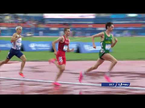 News Day 9 Athletics 800m M #chengdu2021