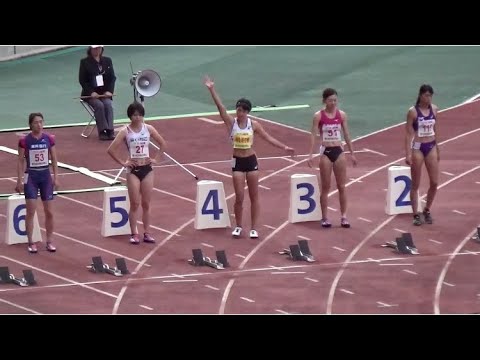 寺田明日香 GP女子100mH決勝 田島記念陸上2019