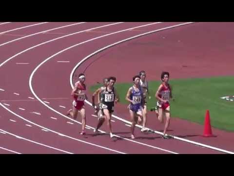 2016中国高校総体陸上男子８００ｍ　予選３組