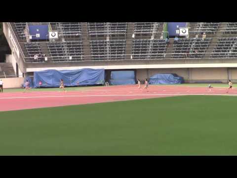 2015日本学生個人陸上　女子400m 予選4