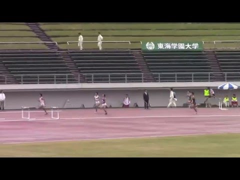 2015 東海学生秋季陸上 男子400mH 予選2