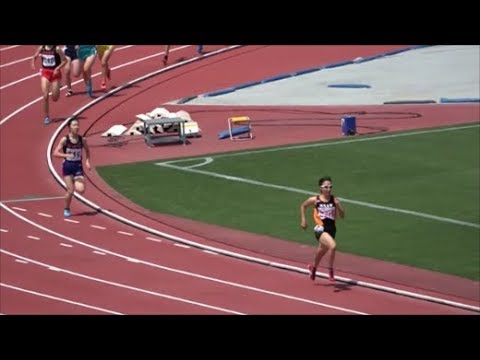 国体陸上群馬県予選2018 記録会女子800m1組