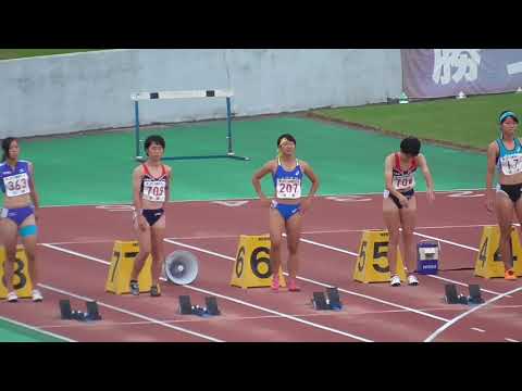2017年度_近畿高校ユース陸上_2年女子100m決勝（+0.2）