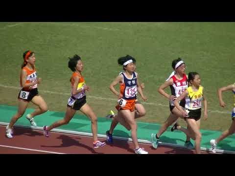 20180408福岡県春季記録会 中学女子3年800m決勝 Fukuoka Pref. Spring Track Meet J.H.S. Girls&#039;(A) 800m