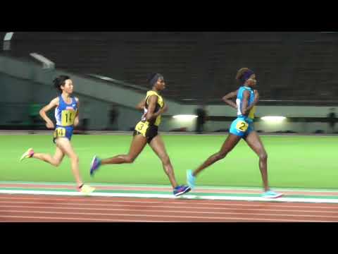2018年度 第3回神戸市長距離記録会 女子3000m1組