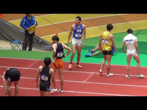 決勝 U20・NCH 男子60mH 日本室内陸上2024
