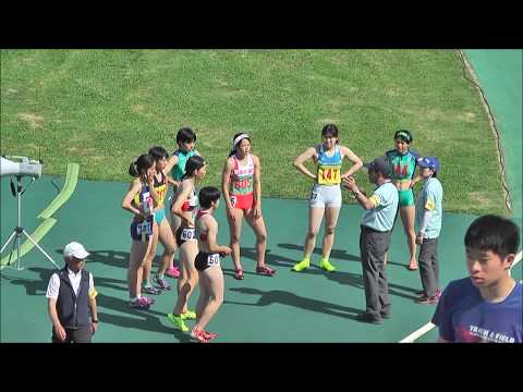 H29　千葉県高校総体　女子100m　決勝