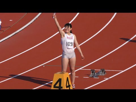 20170519群馬県高校総体女子400mR決勝　群馬県高校新記録47.22