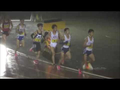 10000m記録挑戦会 男子10組 三浦(中大)リベンジの28分台　2019.11.23