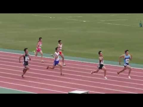 2018 東北高校陸上 男子 200m 準決勝3組