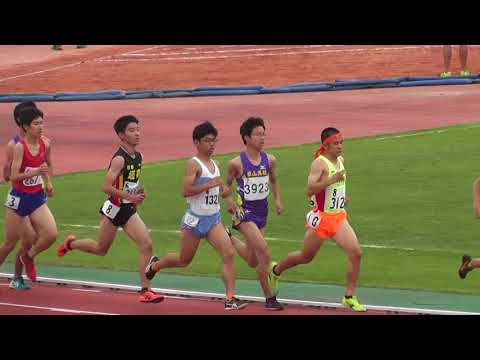 2018京都高校陸上　市内ブロック予選　男子1500m2組ダイジェスト