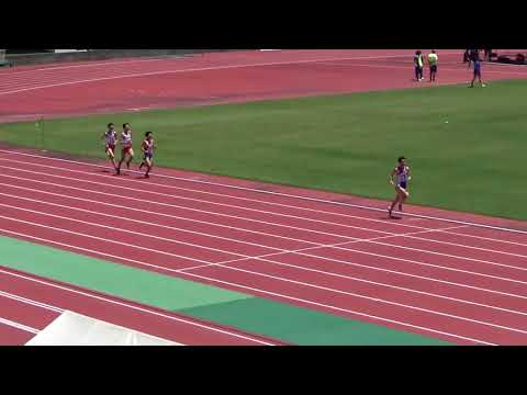 中国実業団陸上　男子　1500m　1組　2018年5月20日