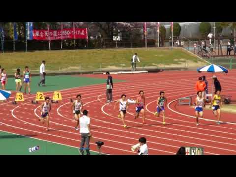 20180401　第3･4地区　第1回記録会　男子　100m　TR　20組