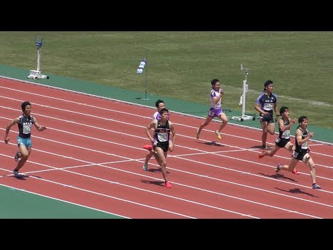 2017 岩手高総体 男子 200メートル決勝