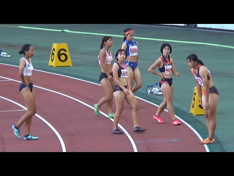 決勝 A女子100m エコパトラックゲームズ陸上2023