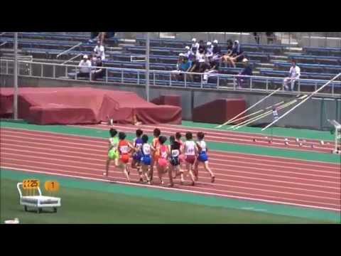 女子1500m　予選1組目　～平成29年度四国高等学校陸上競技対校選手権～