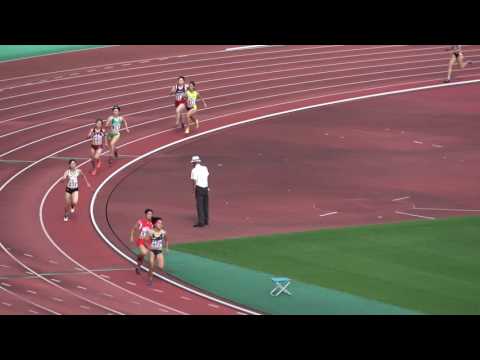 高女 共4x400mR 決勝_2017福岡県高校学年別選手権