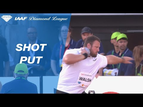 Tom Walsh Wins Men&#039;s Shot Put - IAAF Diamond League Oslo 2018