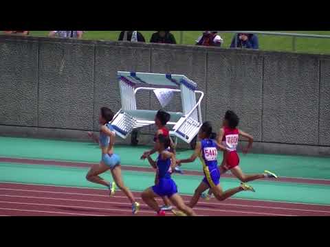 2017静岡ジュニアオリンピックA女子100ｍ決勝