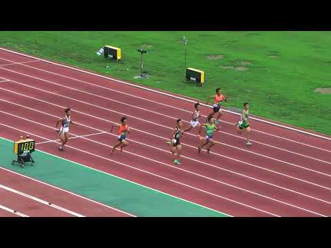 H29　千葉県ｼﾞｭﾆｱｵﾘﾝﾋﾟｯｸ最終選考　B男子100m　予選1組