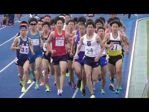 日体大記録会 5000m 23組 遠藤日向/小林龍太(中大019年度新入生)　2017.6.4