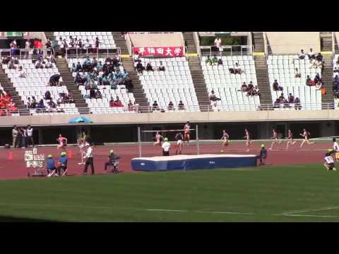 2015 日本インカレ陸上 女子4×400mR 決勝