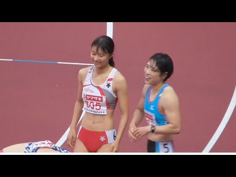 準決勝 大混戦の女子100mH 日本選手権陸上2023