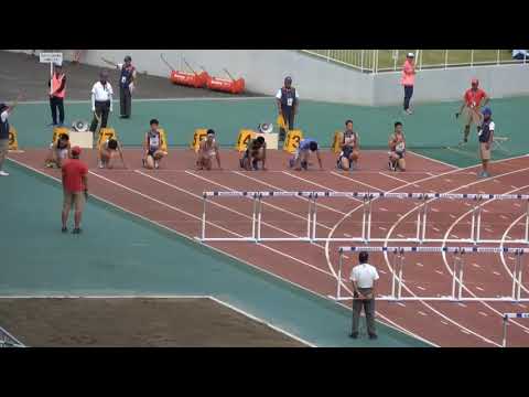 決勝 男子110mH 南関東大会 R01