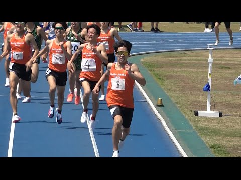 日体大記録会 男子1500m7組 山口(中大)2本目/大東大絶好調 2022.4.23