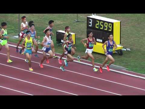 H29　千葉県中学総体　男子3000m　決勝