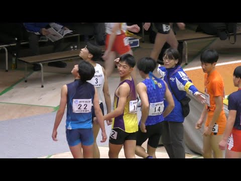 予選 U16男子60ｍH 日本室内陸上2025