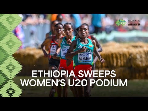 Alemayo leads Ethiopia to podium sweep | World Athletics Cross Country Championships Belgrade 24