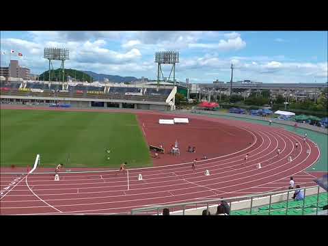 20170902 高校陸上新人戦広島地区大会 女子400m決勝